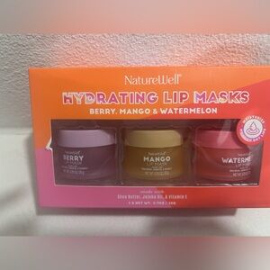 Hydrating Lip Mask Set - Berry, Mango & Watermelon